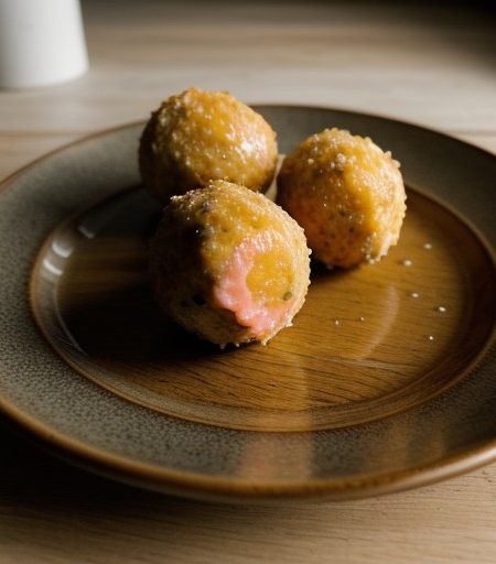 Polka-Dot Salmon Balls recipe image