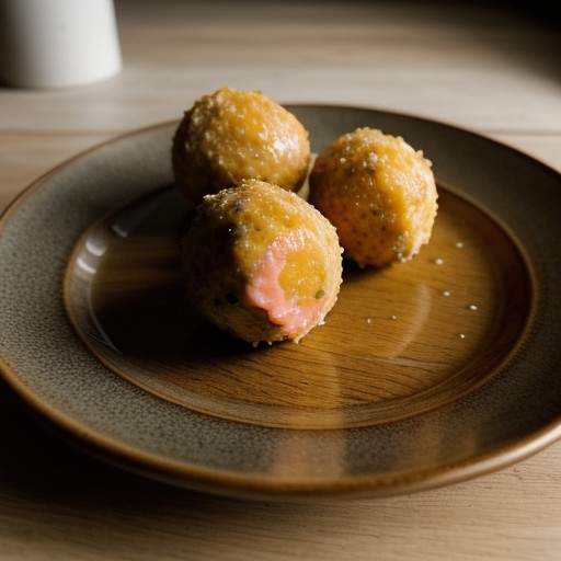 Polka-Dot Salmon Balls recipe image