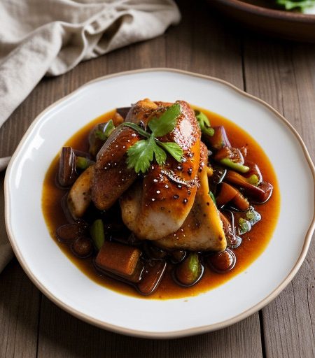 Pollo Agrodolce (Sweet/Sour Chicken recipe image