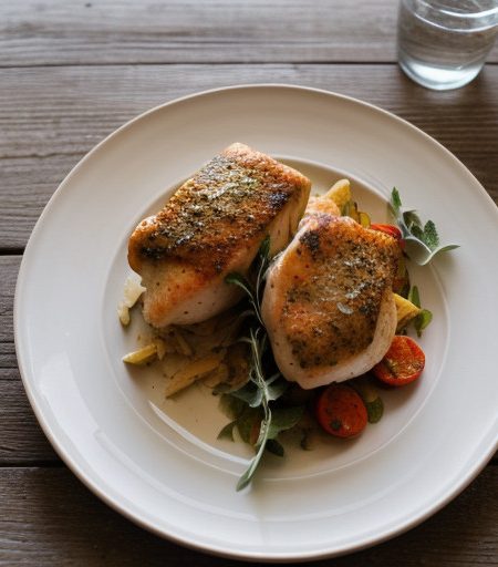 Pollo Alla Granchio (Seafood Stuffed Chicken recipe image