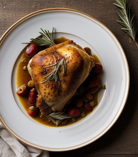 Pollo Arrosto Al Forno Con Rosmarino (Roast C recipe image