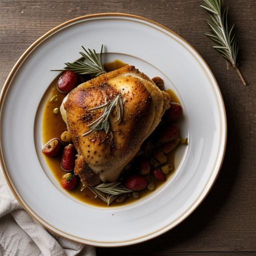 Pollo Arrosto Al Forno Con Rosmarino (Roast C recipe image