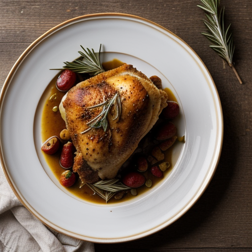 Pollo Arrosto Al Forno Con Rosmarino (Roast C recipe image