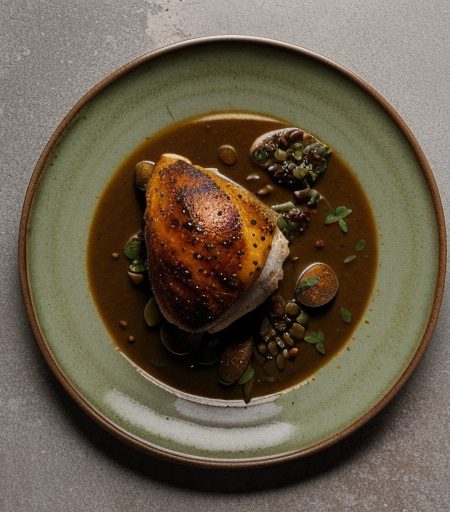 Pollo Con Mole Verde recipe image