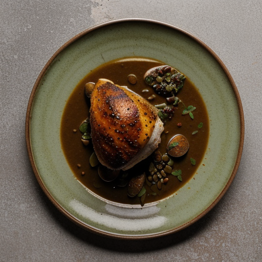 Pollo Con Mole Verde recipe image
