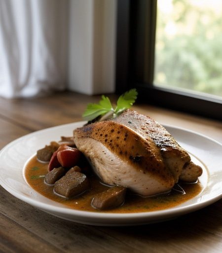 Pollo Criollo en Cazuela (Mom's Farm Style Ch recipe image