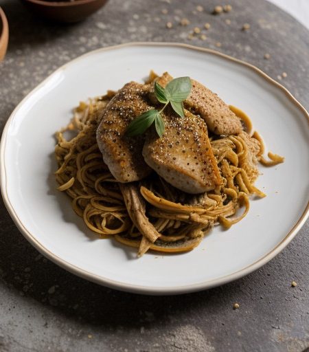Pollo en Escabeche Oriental (Shredded Chicken recipe image