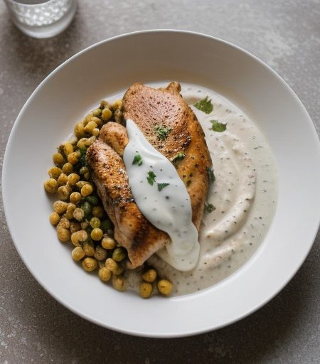 Pollo in Bianco (Chicken in White Sauce recipe image