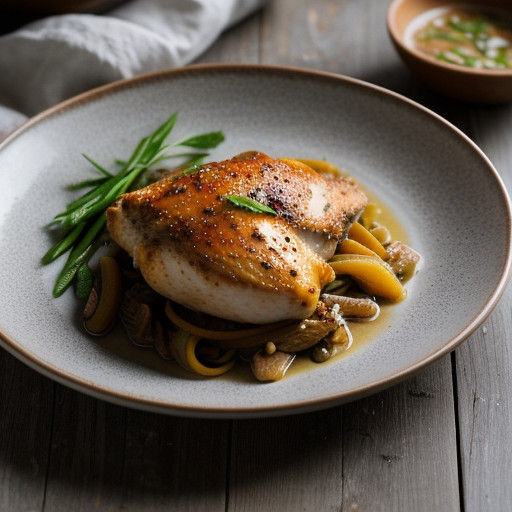 Pollo in Escabeche (Pickled Chicken recipe image