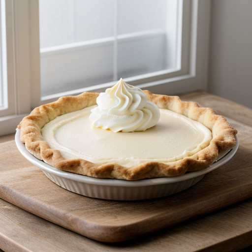 Polly's Sugar Cream Pie recipe image