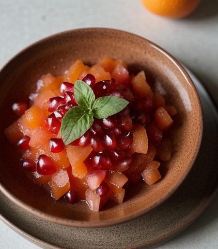 Pomegranate & Orange Salsa recipe image