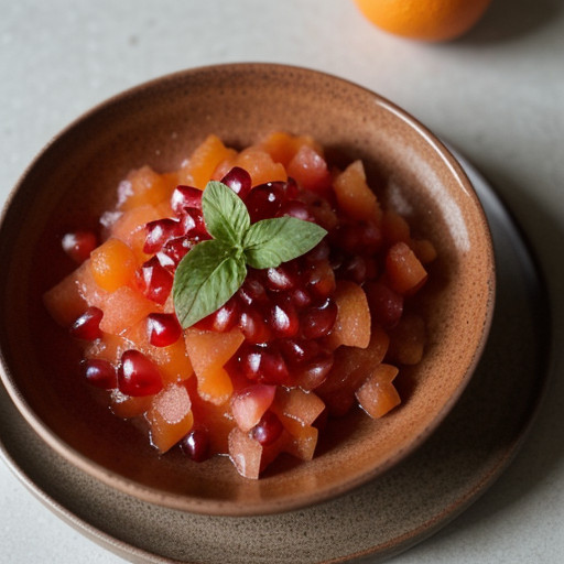 Pomegranate & Orange Salsa recipe image