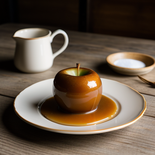 Pommes Caramel (Caramel Apples recipe image