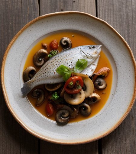 Pompano en Papillotee recipe image