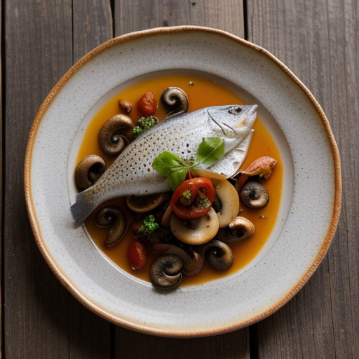 Pompano en Papillotee recipe image