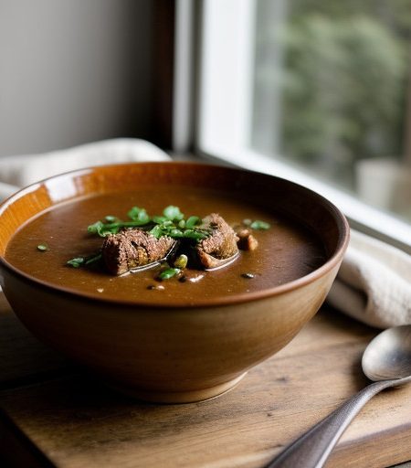 Poo Man's Soup recipe image
