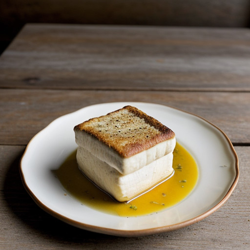 Poor Man's Halibut Thermidor recipe image