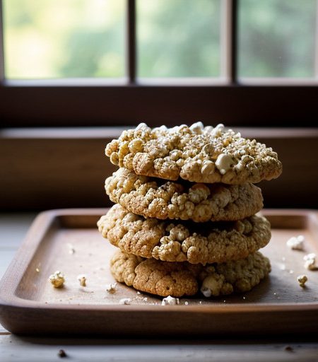 Popcorn Fruit Cookies recipe image