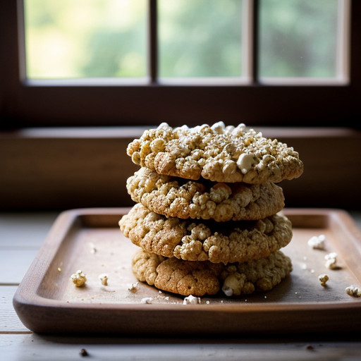 Popcorn Fruit Cookies recipe image