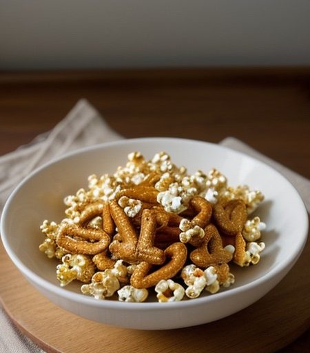 Popcorn-Goldfish Snack recipe image
