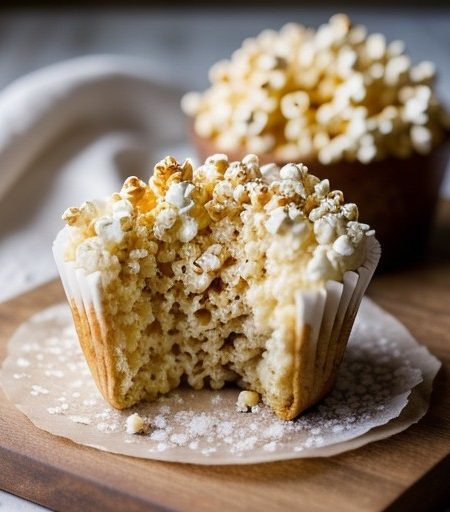 Popcorn Muffins recipe image