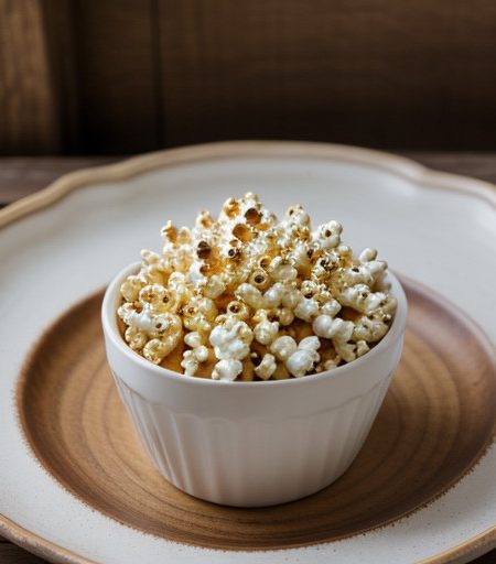Popcorn Snowman recipe image