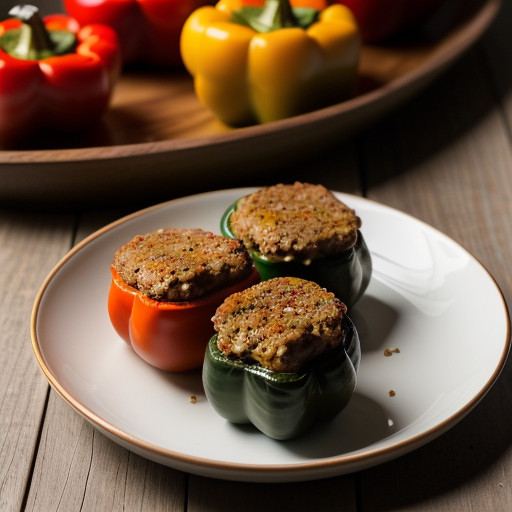 Popkin's Stuffed Peppers recipe image