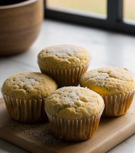 Poppy Cheddar Muffins recipe image