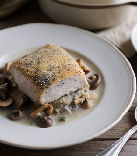 Poppy Seed Chicken Casserole recipe image