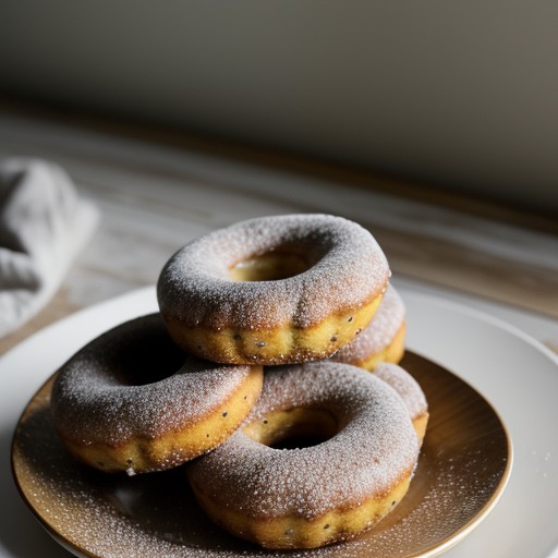 Poppy-Seed Doughnuts recipe image