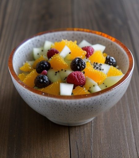 Poppy Seed Fruit Salad Dressing recipe image