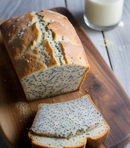 Poppy Seed-Lemon Bread - Pan-1 recipe image