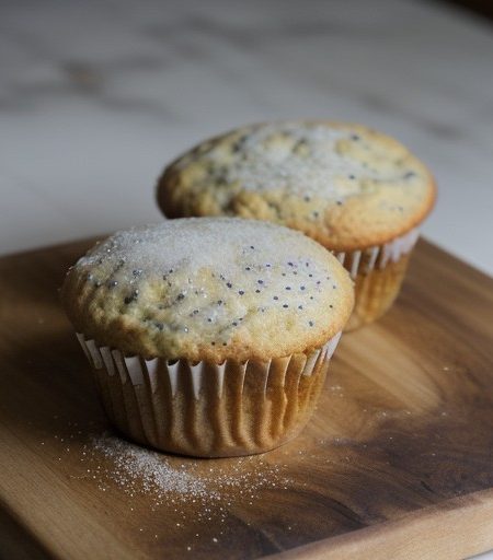 Poppy Seed Muffins 2 recipe image