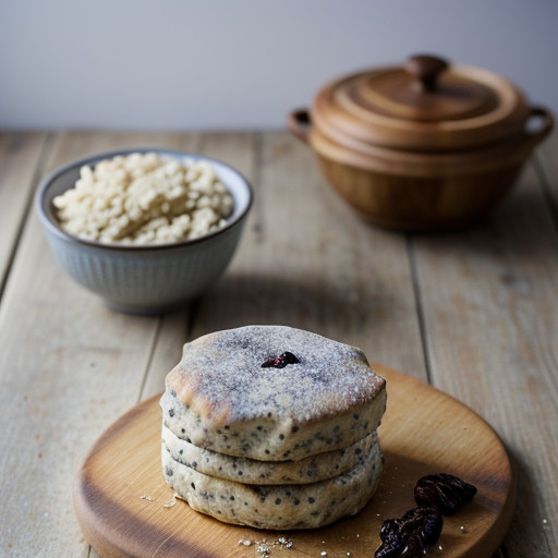 Poppy Seed Scones With Dried Cranberries (2 PTS recipe image