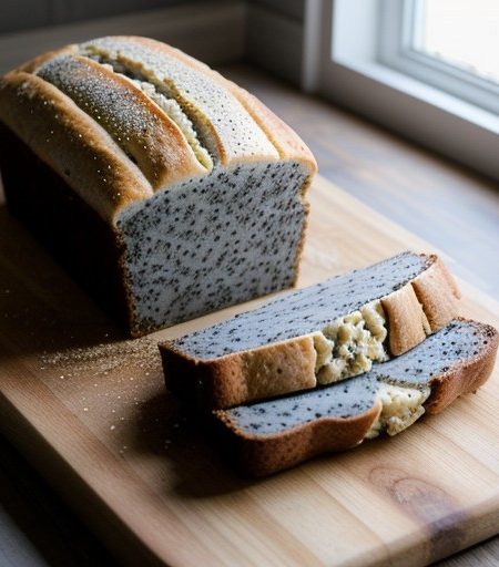 Poppy Seed Snack Bread recipe image