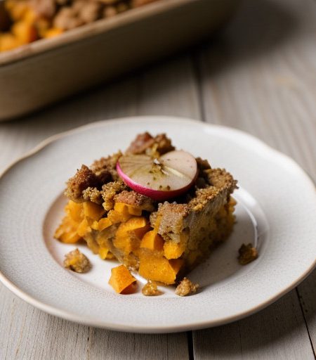 Pork-Apple-Sweet Potato Bake recipe image