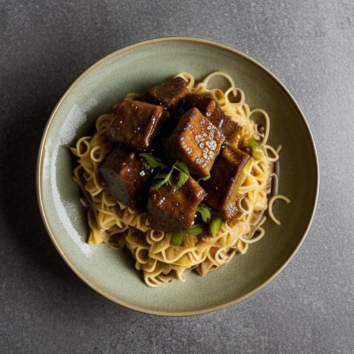 Pork Barbecue & Noodles recipe image