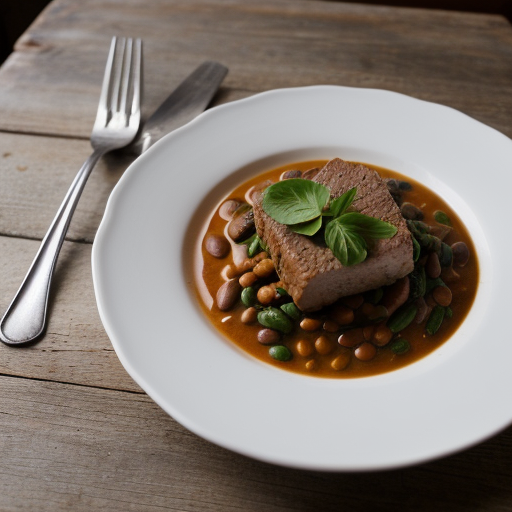 Pork & Bean or Courgette & Bean Goulash. recipe image
