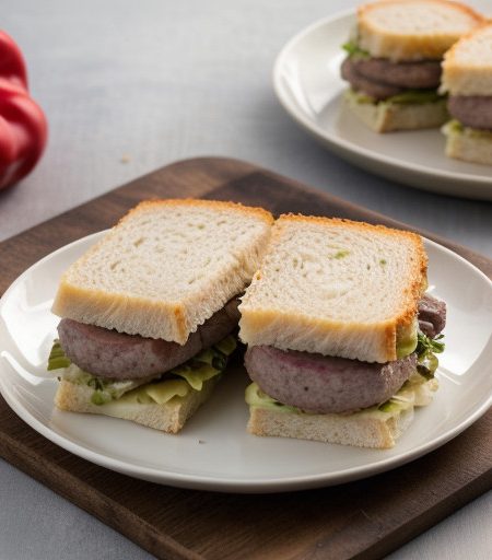 Pork & Cabbage Sandwiches recipe image