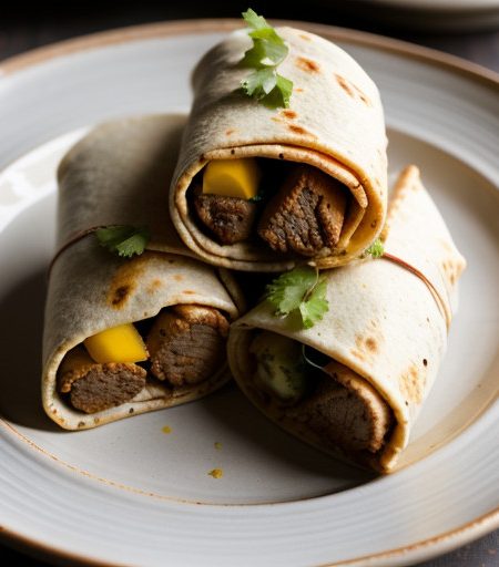 Pork & Chile Burritos recipe image
