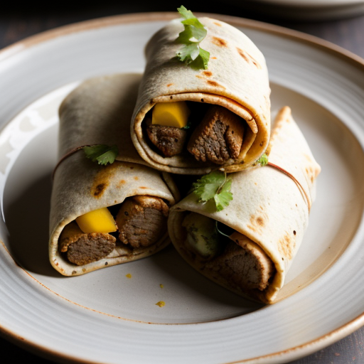 Pork & Chile Burritos recipe image
