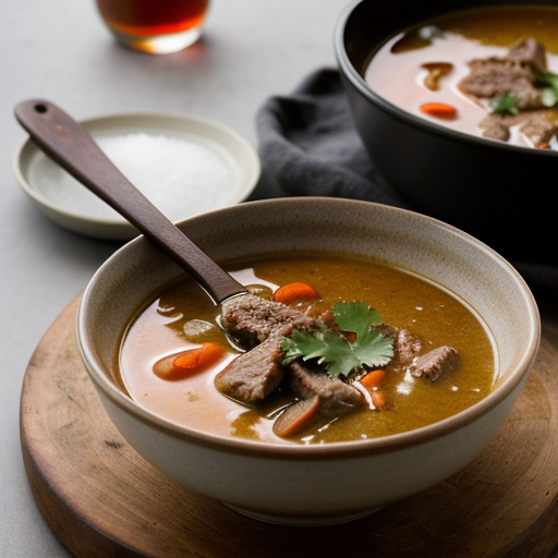 Pork & Chilli Soup recipe image