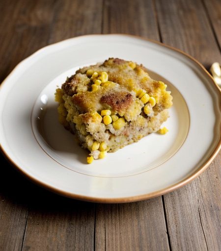 Pork Chop & Corn Stuffing Bake recipe image
