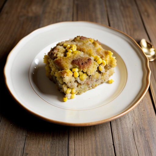 Pork Chop & Corn Stuffing Bake recipe image