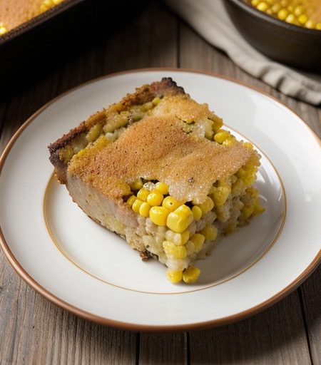 Pork Chop & Corn Stuffing Bake recipe image