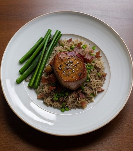 Pork Chop-Fried Rice Casserole recipe image