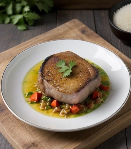 Pork Chop and Rice Casserole recipe image