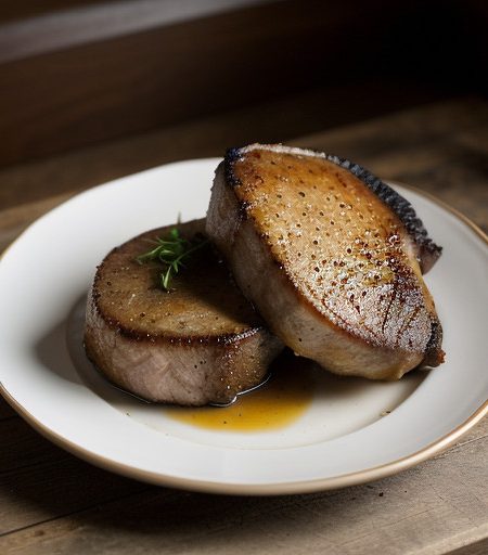 Pork Chops Calvados recipe image