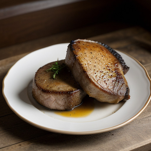 Pork Chops Calvados recipe image