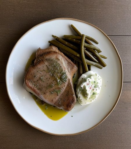 Pork Chops Nicoise recipe image